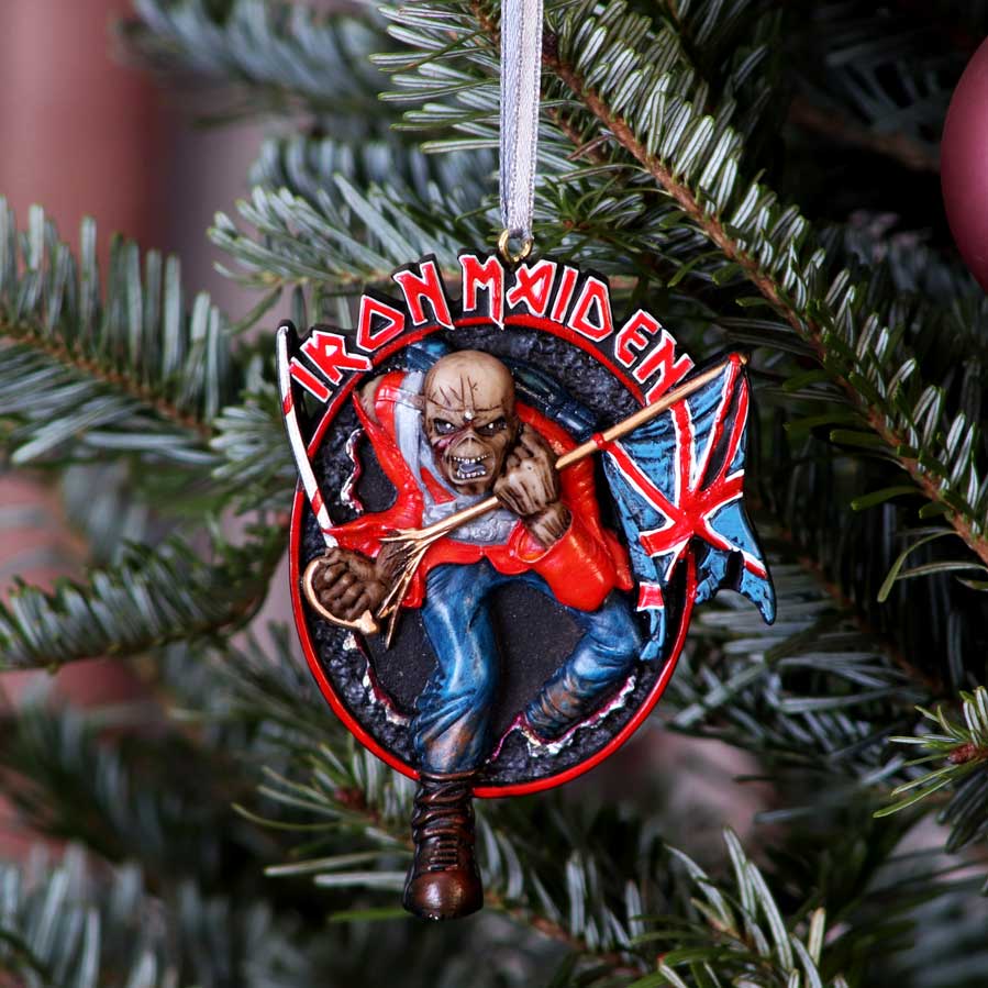 IRON MAIDEN - The Trooper Christmas Decoration