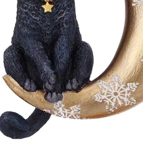 LISA PARKER - Moon Cat Hanging Christmas Decoration