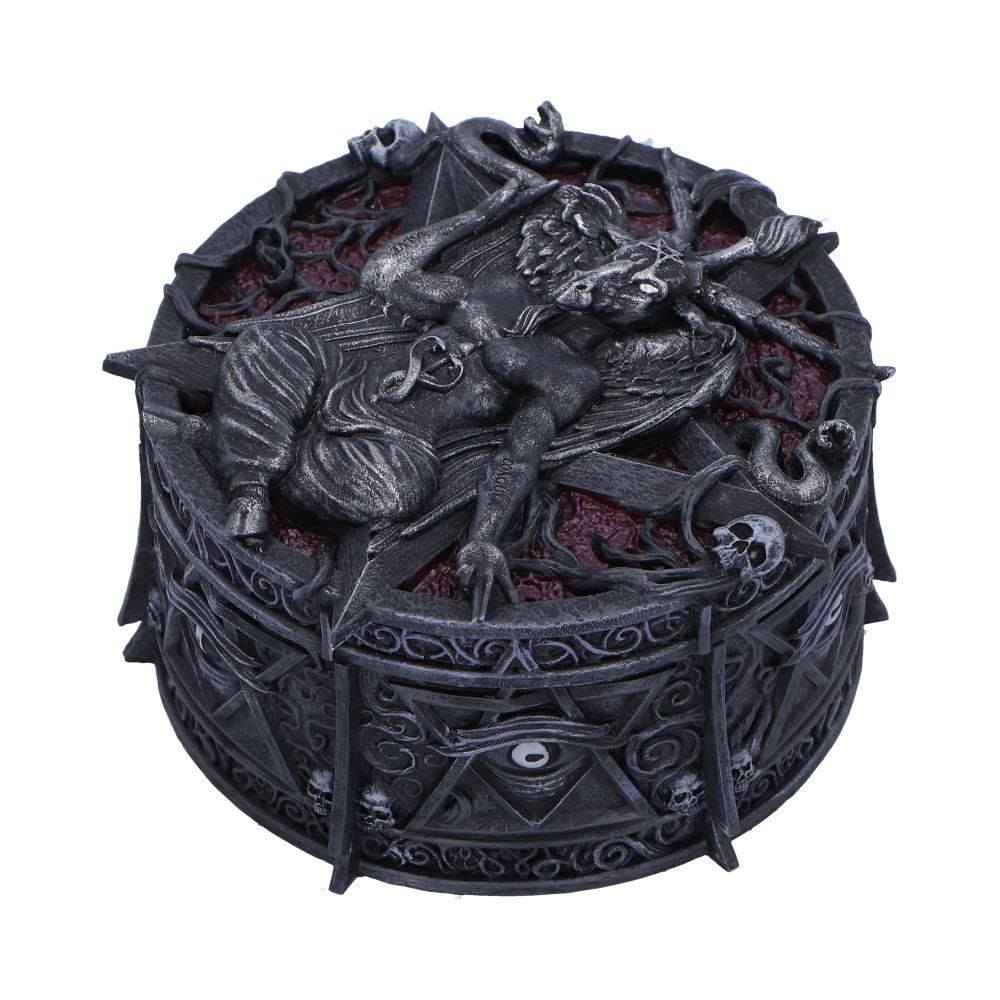 NEMESIS NOW - Hoard Of The Baphomet Trinket Box