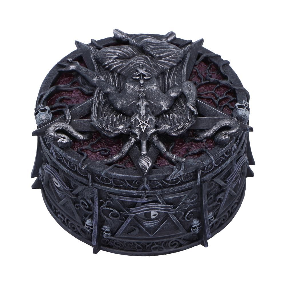 NEMESIS NOW - Hoard Of The Baphomet Trinket Box