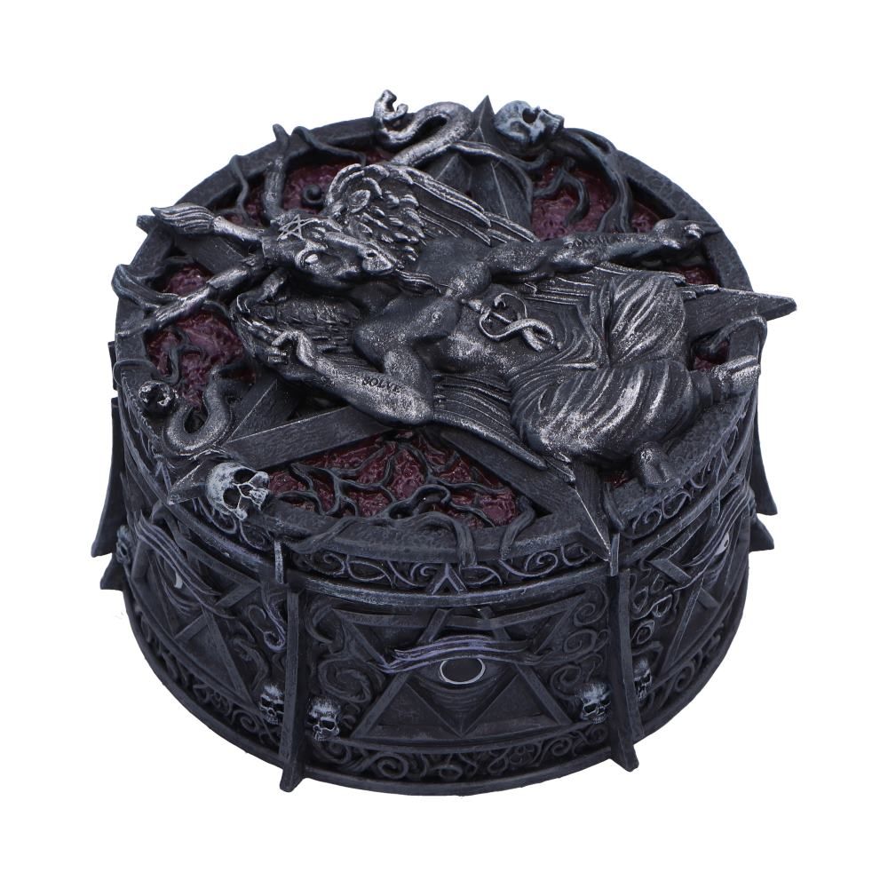 NEMESIS NOW - Hoard Of The Baphomet Trinket Box
