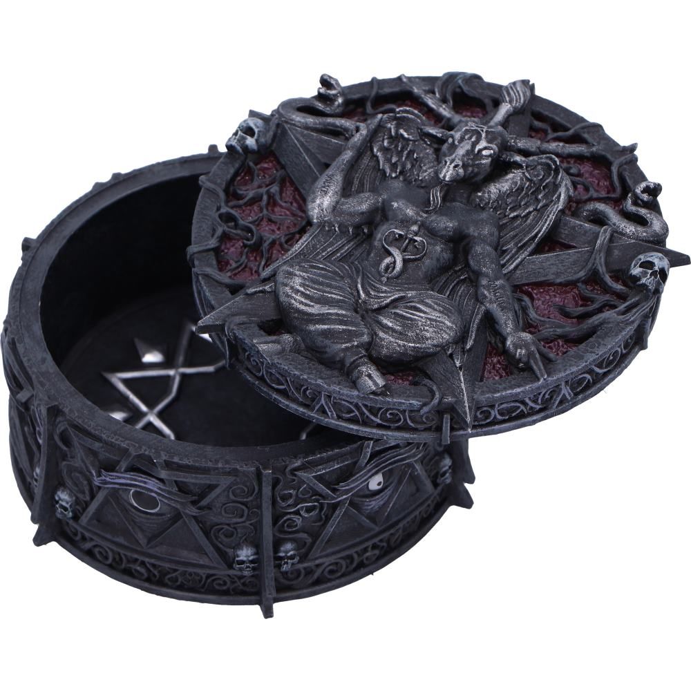 NEMESIS NOW - Hoard Of The Baphomet Trinket Box