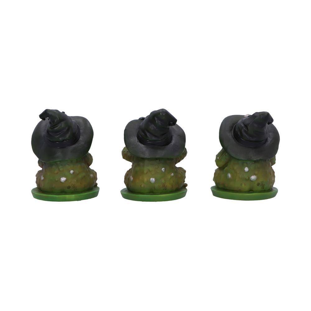 NEMESIS NOW - 3 Wise Toads Figures