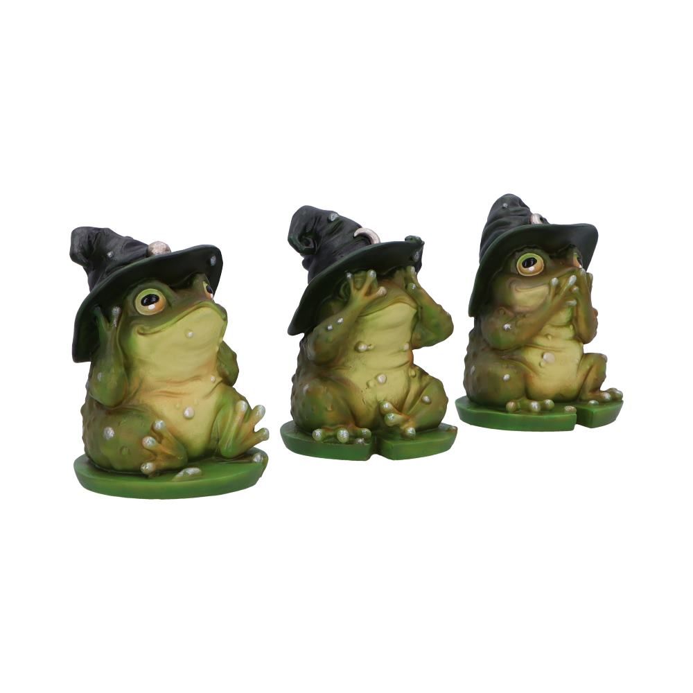 NEMESIS NOW - 3 Wise Toads Figures