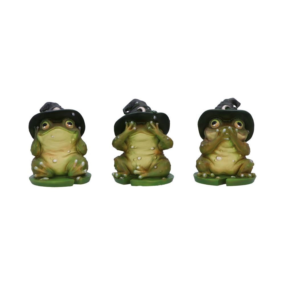 NEMESIS NOW - 3 Wise Toads Figures