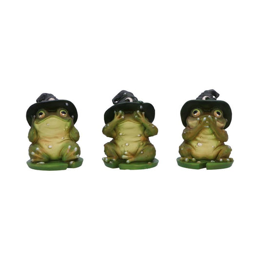 NEMESIS NOW - 3 Wise Toads Figures