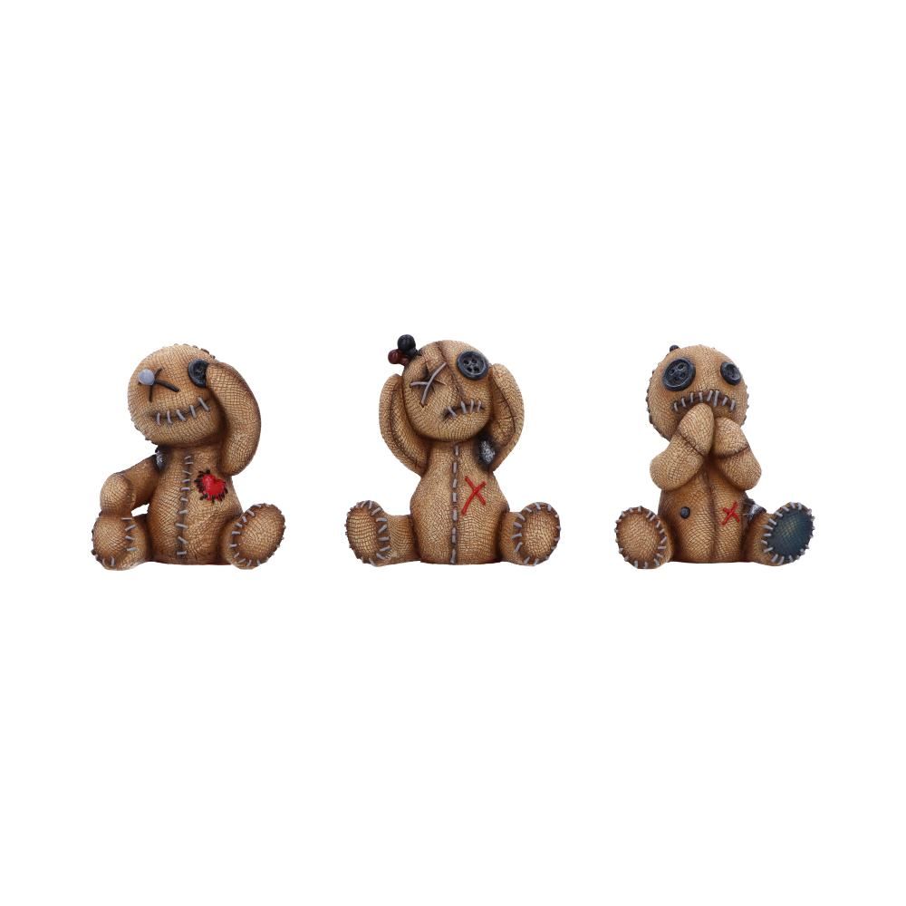 NEMESIS NOW - 3 Wise Voodoo Dolls Figures