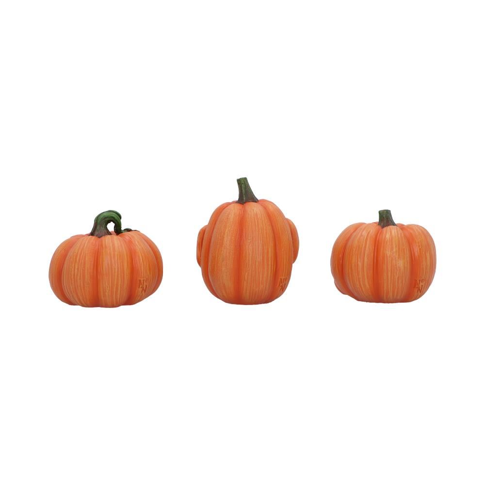 NEMESIS NOW - Three Wise Pumpkins Figures Set