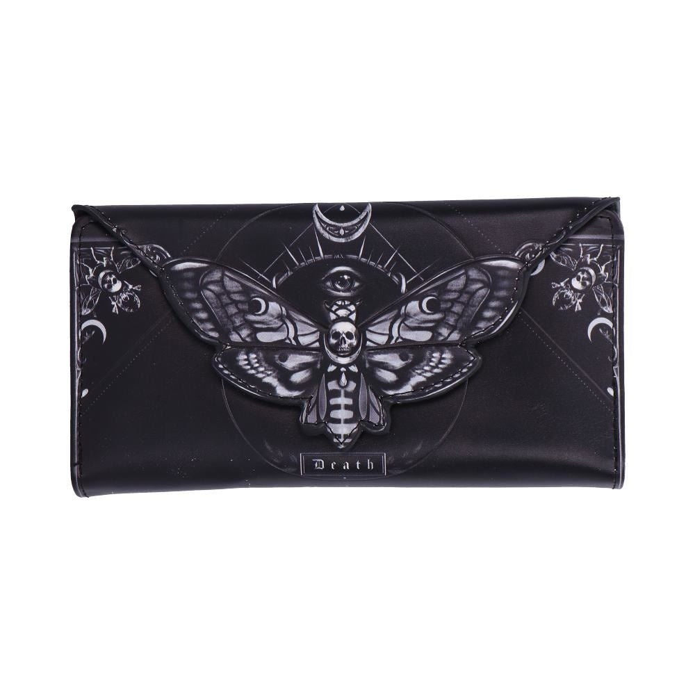 NEMESIS NOW - Death's Head Moth Embossed Purse