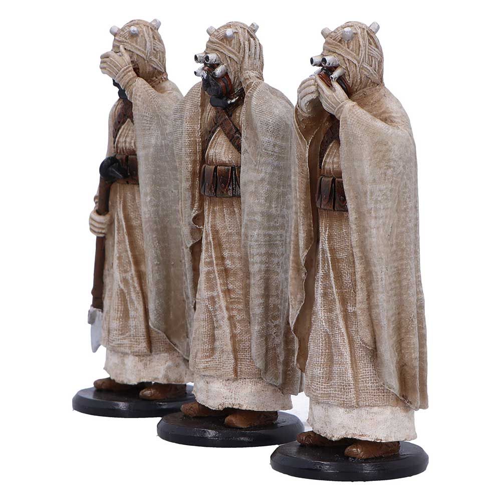 STAR WARS - 3 Wise Tusken Raiders Figures Set