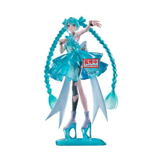 HATSUNE MIKU - Emerald Gem Clearluxe Banpresto Figure
