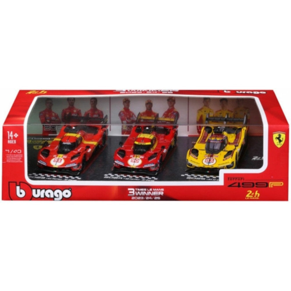 BBURANGO - 2023 2024 2025 Le Mans 24h 1:43 Scale Diecast Vehicle