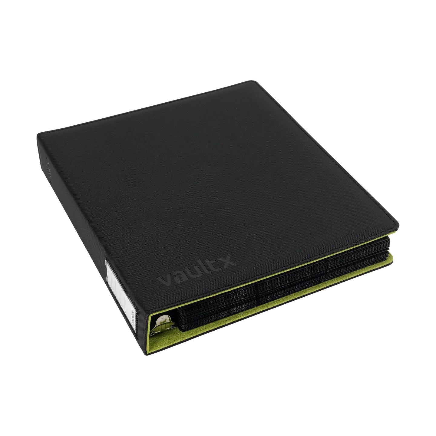 VAULT X - Slim Exo-Tec® Ring Binder - Black/Electric Green