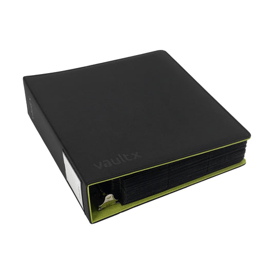 VAULT X - Large Exo-Tec® Ring Binder - Black/Electric Green