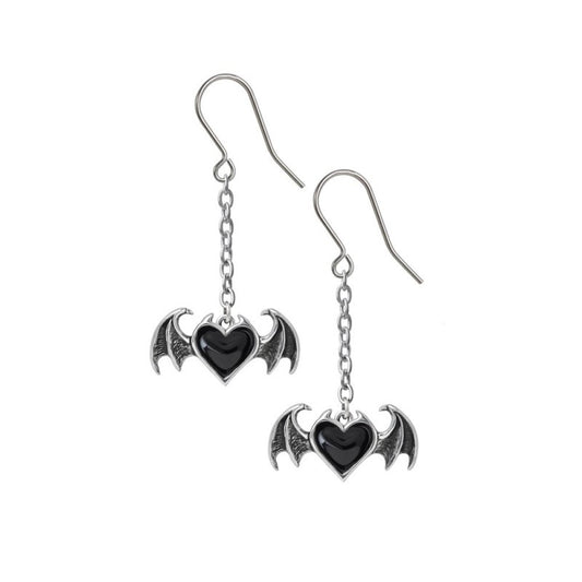 ALCHEMY - Black Soul Dropper Earrings