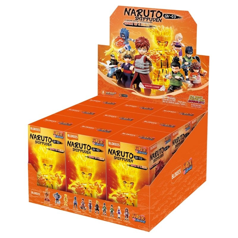 BLOKEES : NARUTO SHIPPUDEN - Heart Of A Ninja Galaxy Version 03 Blind Box Model Kit (1)