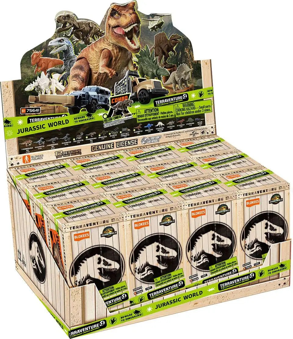 BLOKEES : JURASSIC WORLD - Terraventure TS-01 Dinosaur Capture Operation Blind Box Model Kit (1)
