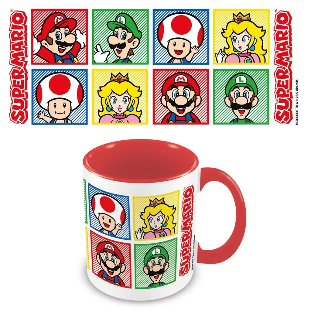 MARIO - Super Mario Red Inner Colour Mug