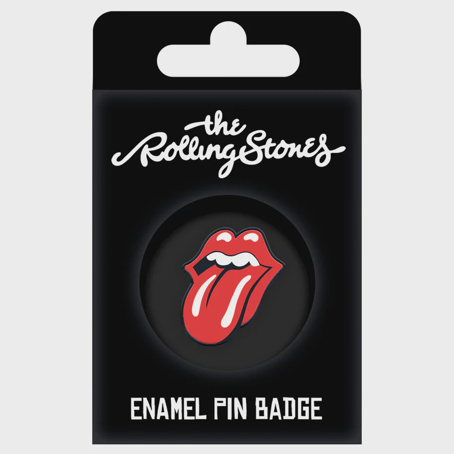 ROLLING STONES - Lips Enamel Pin Badge