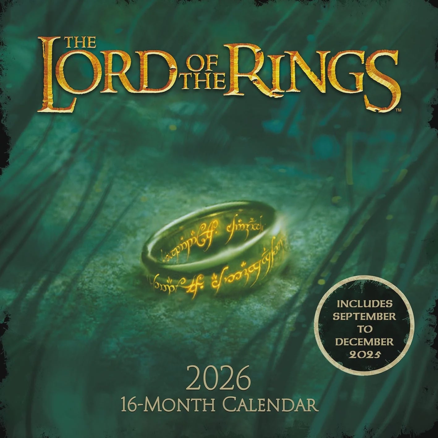 LORD OF THE RINGS - 2026 Calendar