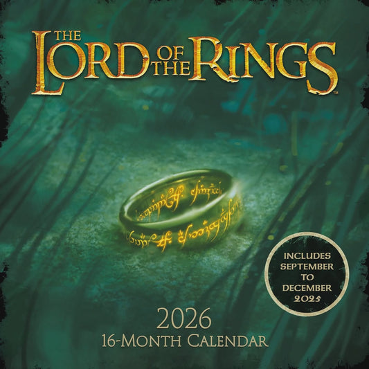 LORD OF THE RINGS - 2026 Calendar