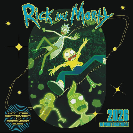RICK & MORTY - 2026 Calendar
