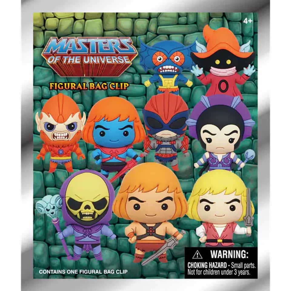 MASTERS OF THE UNIVERSE - Series 1 Mystery Blind Bag Keyring / Bag Clip