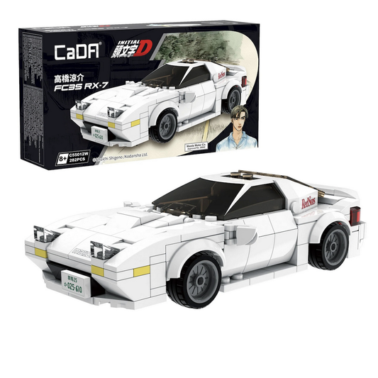 INITIAL D - 1:24 Mazda RX-7 FC3S Car Model Kit