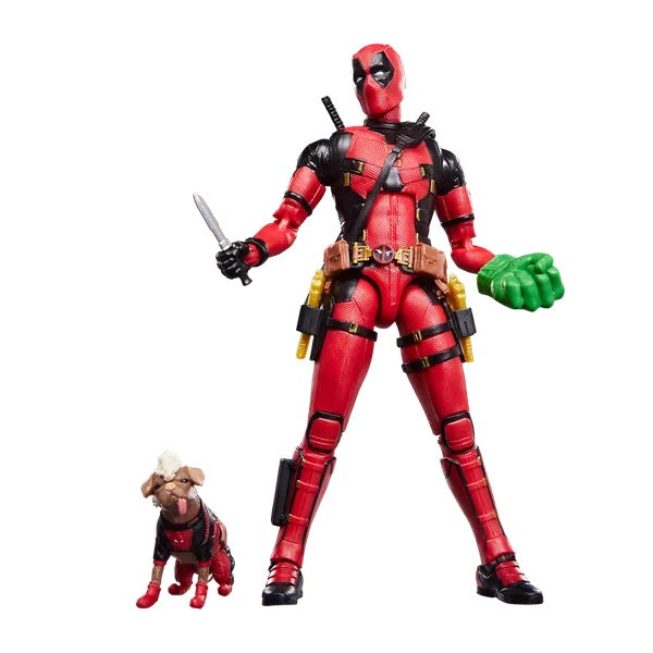 MARVEL : DEADPOOL & WOLVERINE - Dogpool & Deadpool Deluxe Marvel Legends Action Figure