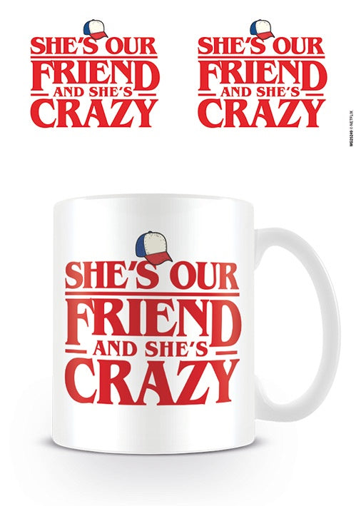 STRANGER THINGS - She's Our Friend Mug MG25249