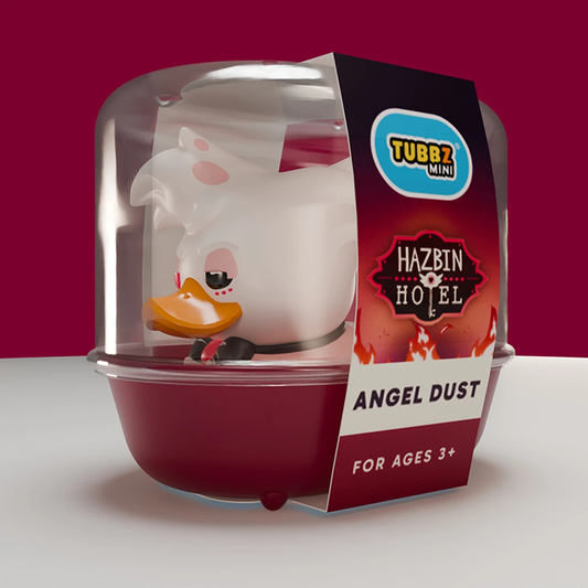 TUBBZ : HAZBIN HOTEL - Angel Dust Mini Edition Cosplaying Duck