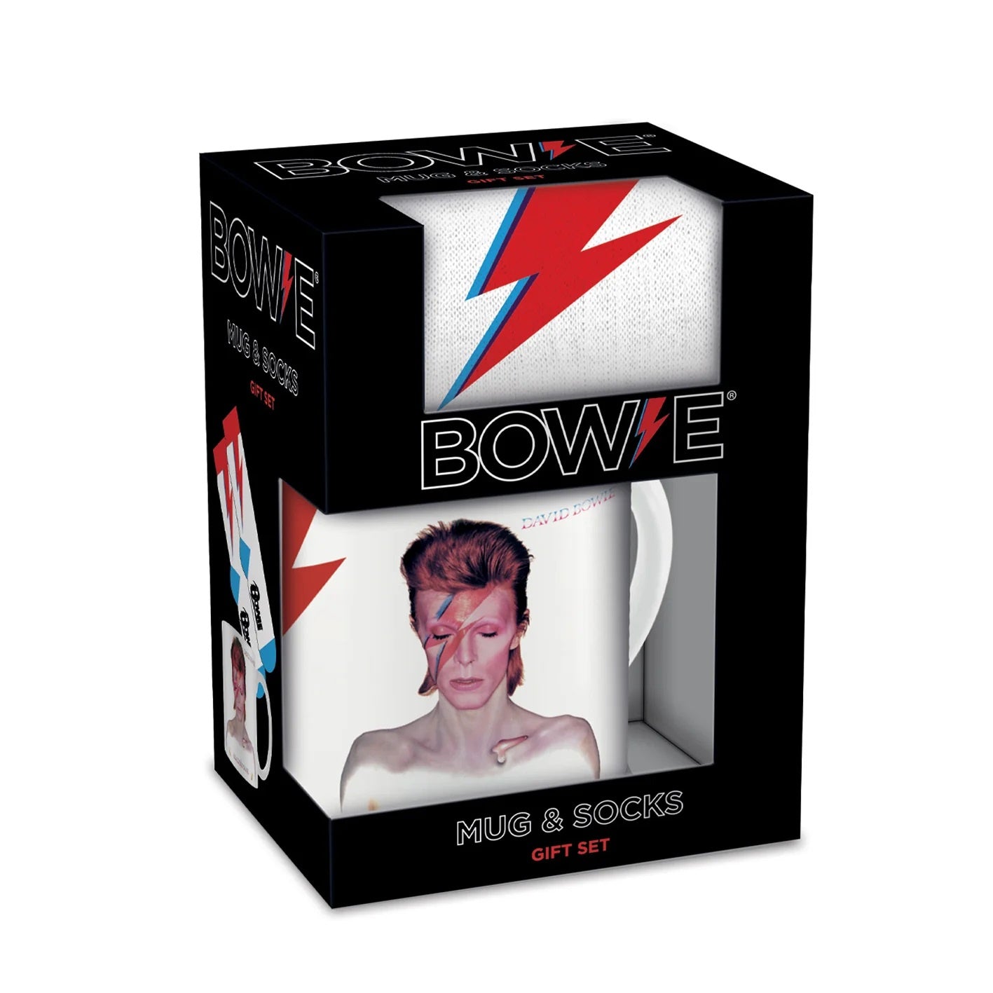 DAVID BOWIE - Aladdin Sane Mug & Sock Set