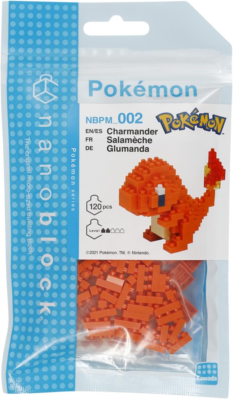 POKEMON - Charmander 002 Nanoblock Pack