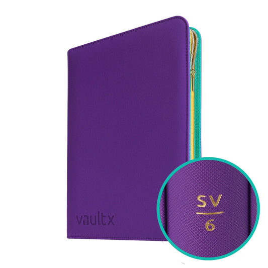 VAULT X - 9-Pocket Exo-Tec Zip Binder - Limited Edition SV6