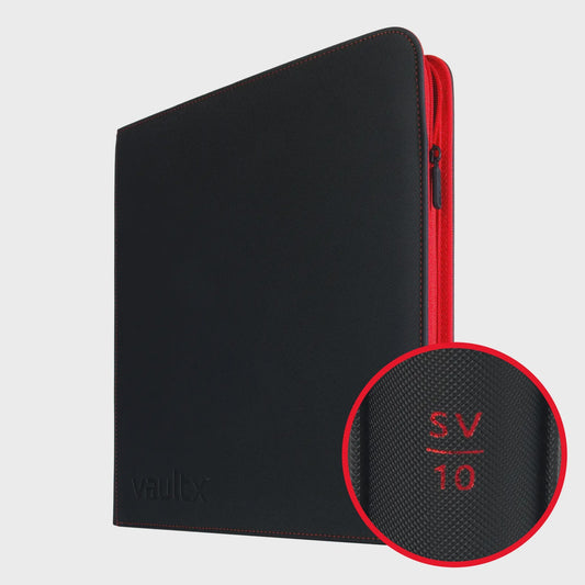 VAULT X - 12-Pocket Exo-Tec Zip Binder - Limited Edition SV10