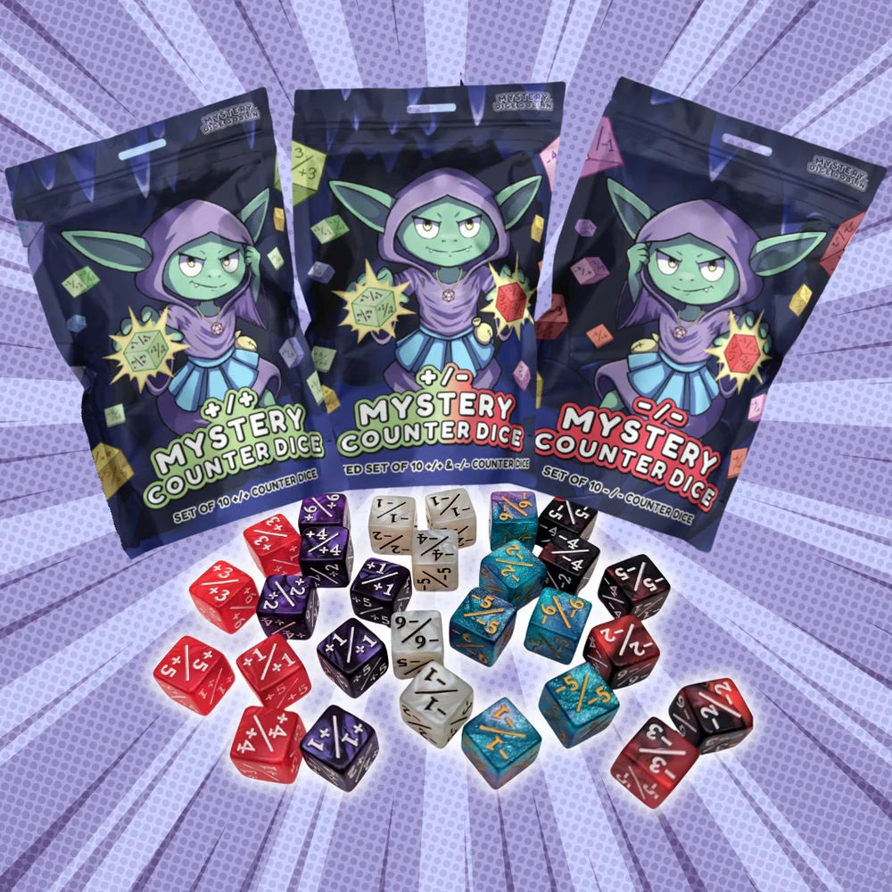 MYSTERY DICE GOBLIN - Mystery Counter Dice Bag (10 Pack)