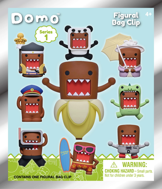 DOMO-KUN - Series 1 Blind Bag Keyring / Bag Clip