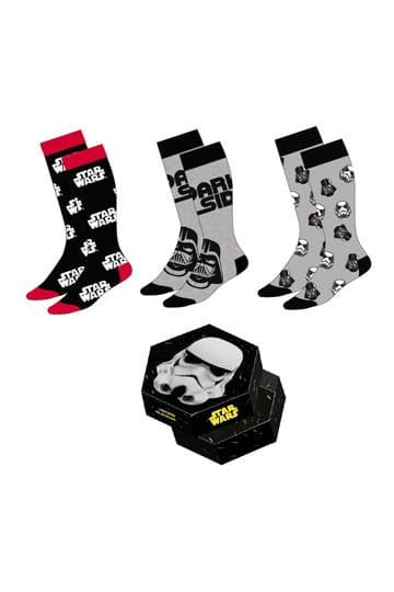 STAR WARS - Stormtrooper 5-10.5/11 Socks 3-Pack