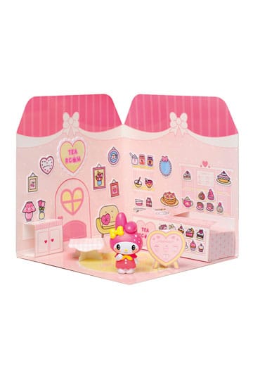 SANRIO : MY MELODY - Tea Room Stickers & Mini Figure