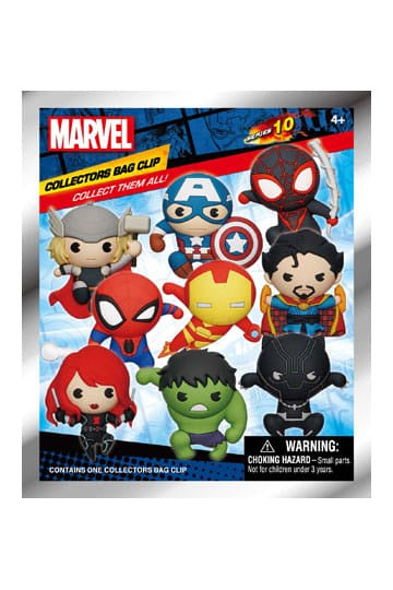 MARVEL - Series 10 Blind Bag Keyring / Bag Clip