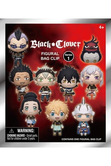 BLACK CLOVER - Series 1 Blind Bag Keyring / Bag Clip
