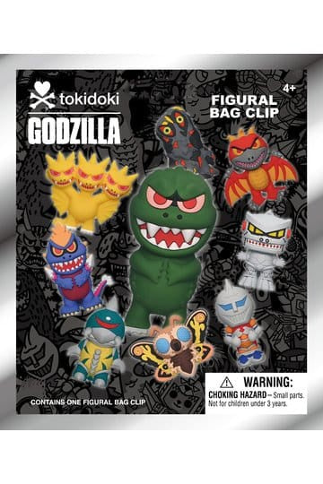 TOKIDOKI X GODZILLA - Blind Bag Keyring / Bag Clip