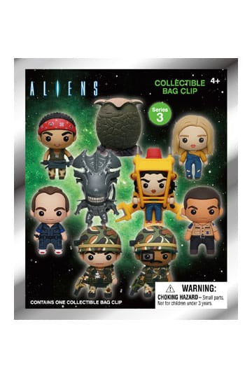 ALIENS - Series 3 Blind Bag Keyring / Bag Clip