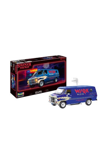 STRANGER THINGS - Squawk Van (WSQK) 1/25 Revell Model Kit