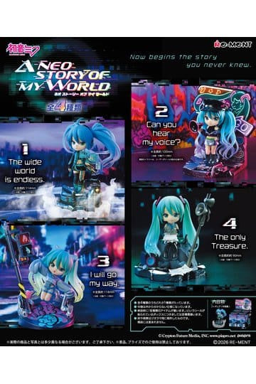 HATSUNE MIKU - A Neo Story Of My World Re-Ment Blind Box Figure (1)