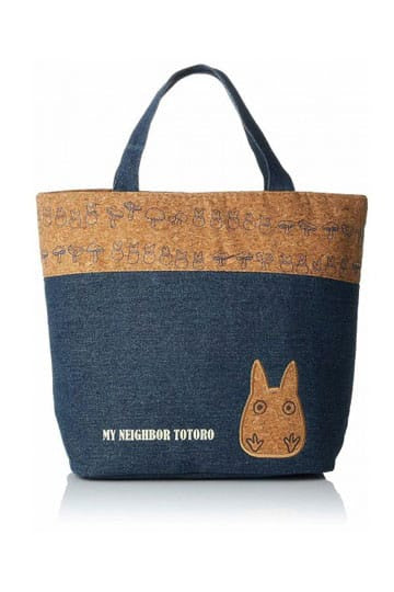 STUDIO GHIBLI : MY NEIGHBOUR TOTORO - Cork & Denim Style Lunch Bag