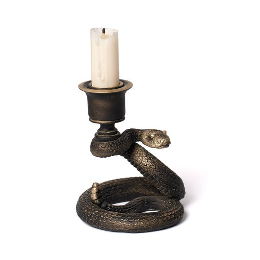 ALCHEMY - Death Rattle (Snake) Candle Holder