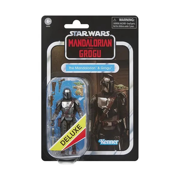 STAR WARS : MANDALORIAN & GROGU - Mandalorian & Grogu Vintage Collection Kenner Action Figure