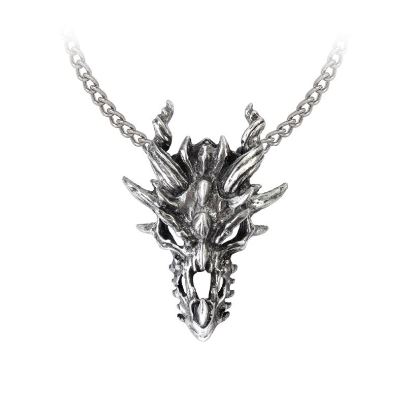 ALCHEMY - Dragon Skull Pendant Necklace