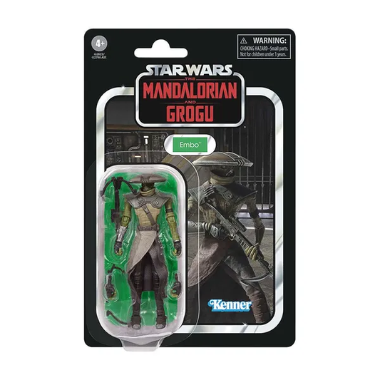 STAR WARS : MANDALORIAN & GROGU -  Embo Vintage Collection Action Figure